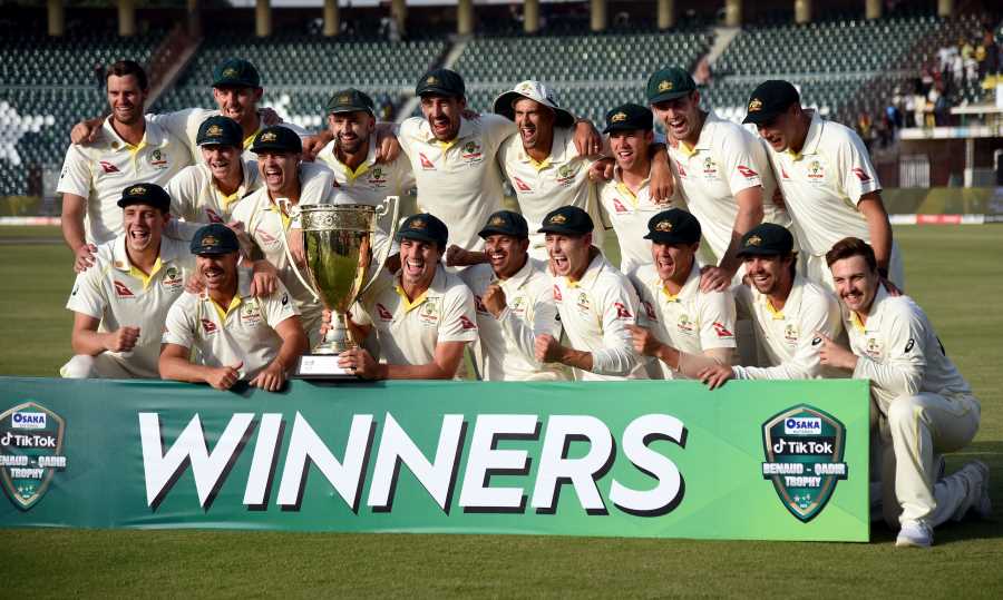 Australia Win Benaud-Qadir Trophy With 115 Runs Victory In Lahore ...