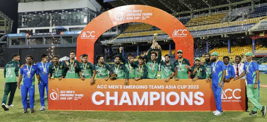 Pakistan Shaheens Clinch ACC Men's Emerging Teams Asia Cup Title with a ...